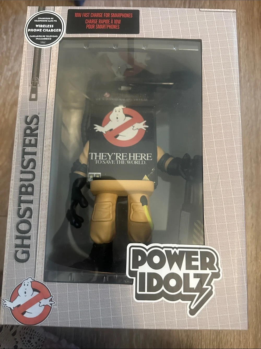 Ghostbusters Wireless Charger - Black & Tan